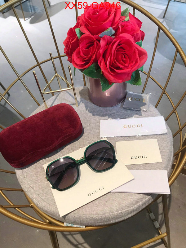 Glasses-Gucci,high quality 1:1 replica , ID: GA946,$:59USD