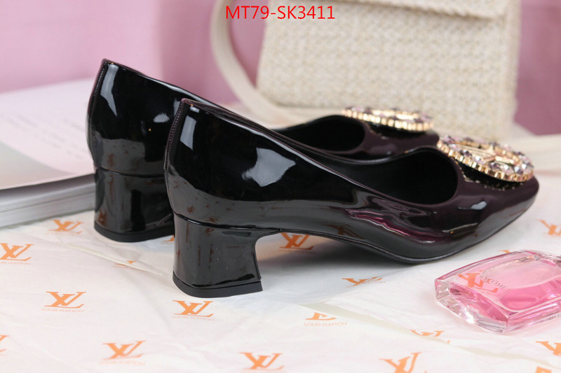 Women Shoes-LV,counter quality , ID: SK3411,$:79USD