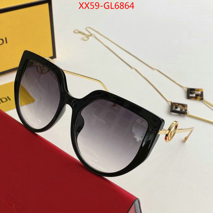 Glasses-Fendi,2023 perfect replica designer , ID: GL6864,$: 59USD