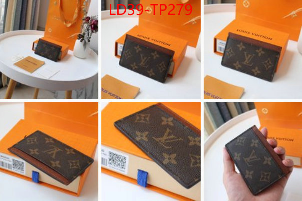 LV Bags(TOP)-Wallet,ID: TP279,$: 39USD