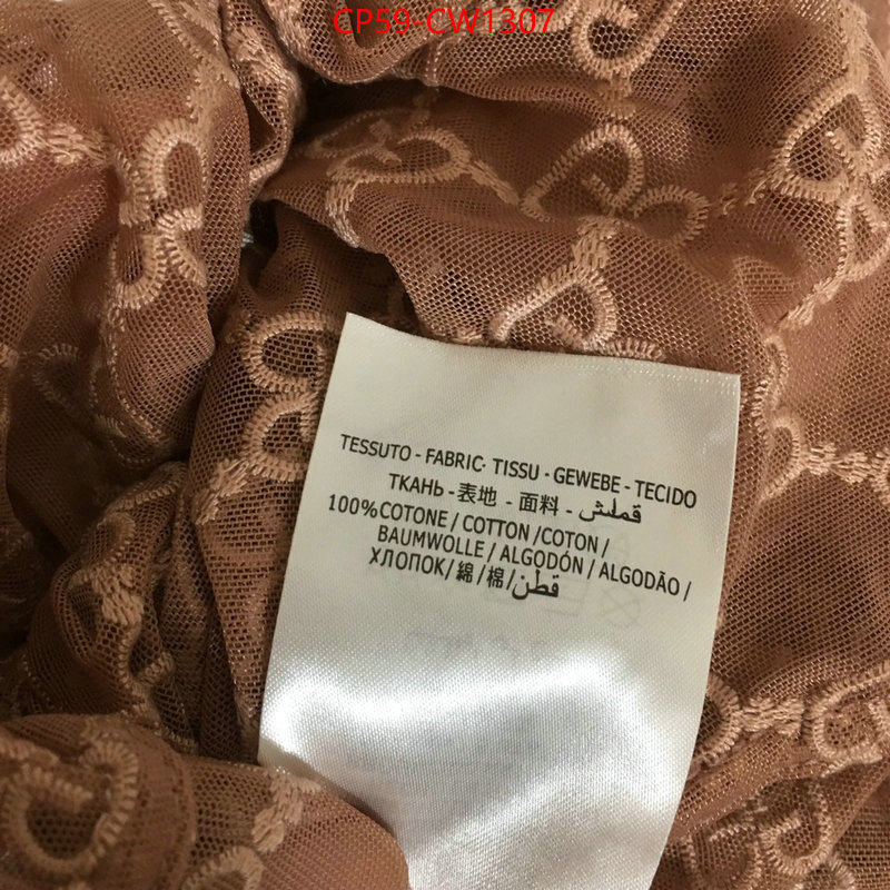 Clothing-Gucci,new designer replica , ID: CW1307,$: 59USD