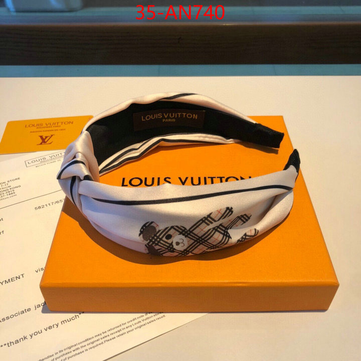 Hair band-LV,best designer replica , ID：AN740,$: 35USD