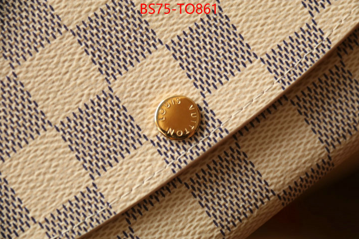 LV Bags(TOP)-Wallet,ID: TO861,$: 75USD