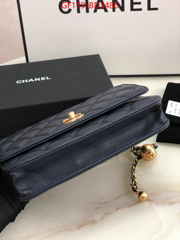 Chanel Bags(TOP)-Diagonal-,ID: BD3486,$: 179USD