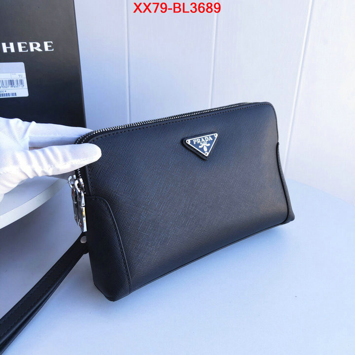 Prada Bags(TOP)-Clutch-,ID: BL3689,$: 79USD