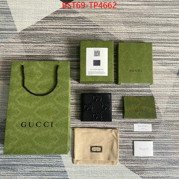 Gucci Bags(TOP)-Wallet-,ID: TP4662,$: 69USD
