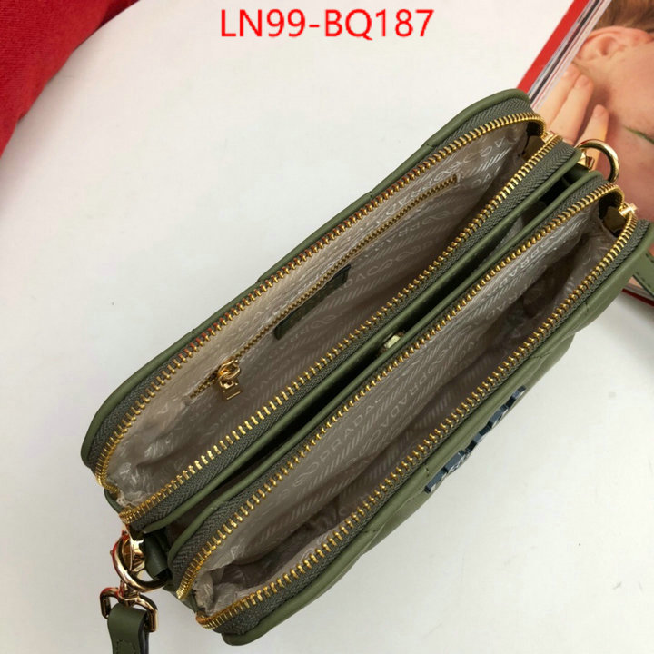 Prada Bags(4A)-Diagonal-,aaaaa quality replica ,ID: BQ187,$: 99USD