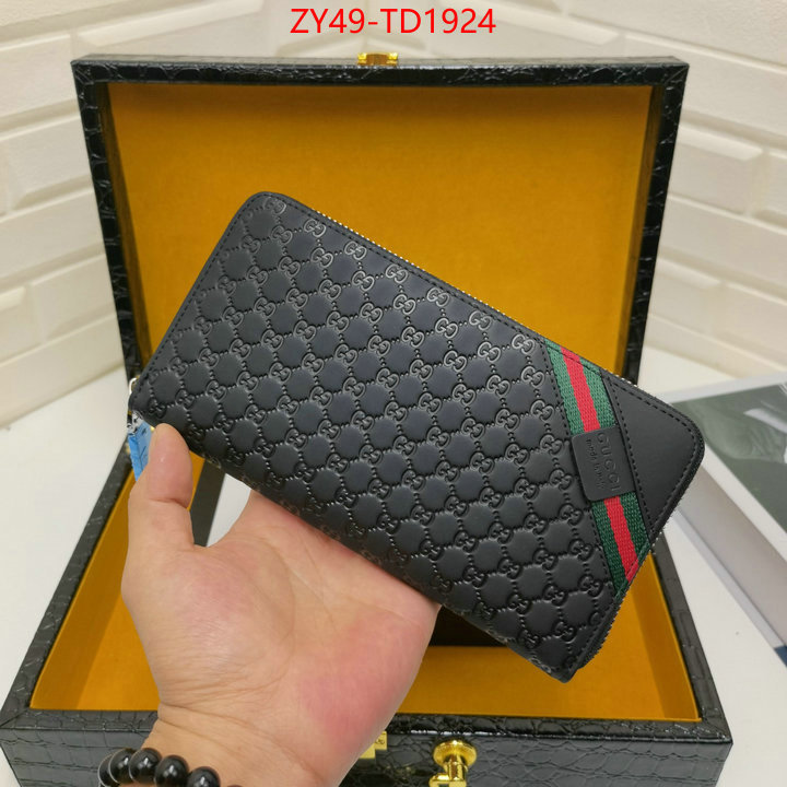 Gucci Bags(4A)-Wallet-,how to find replica shop ,ID: TD1924,$: 49USD