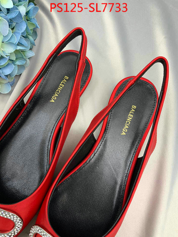 Women Shoes-Balenciaga,buy replica , ID: SL7733,$: 125USD