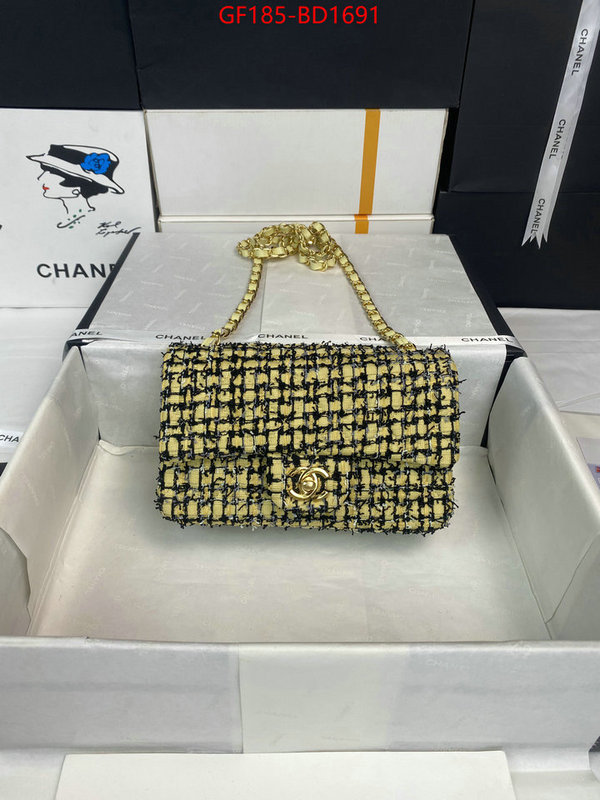 Chanel Bags(TOP)-Diagonal-,ID: BD1691,$: 185USD