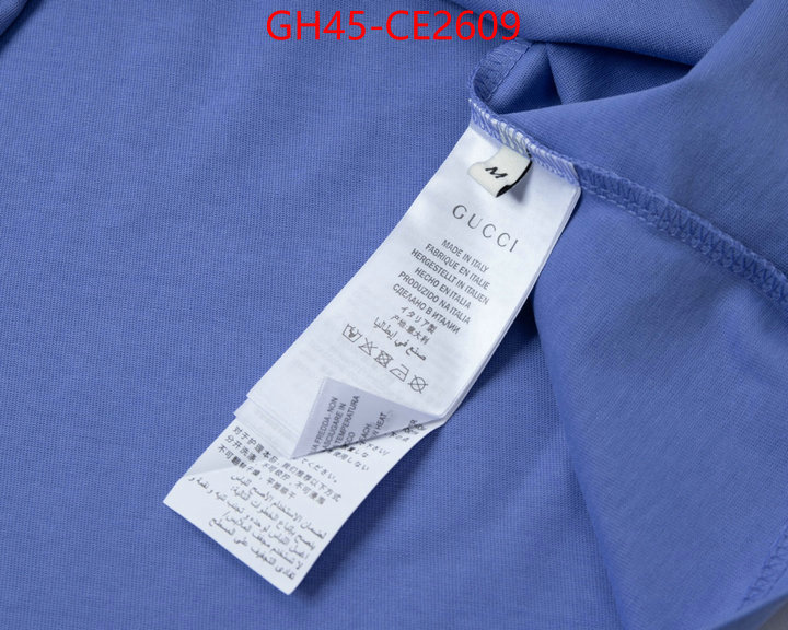 Clothing-Gucci,top brands like , ID: CE2609,$: 45USD