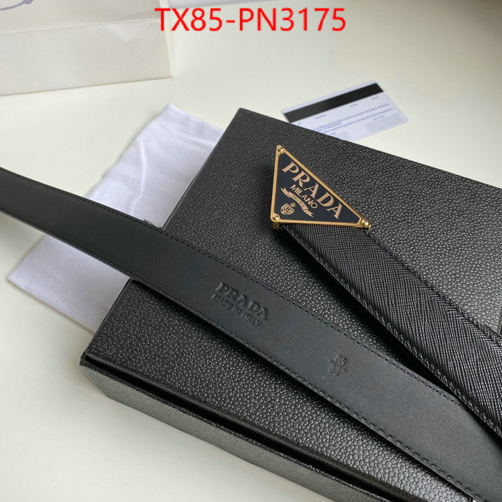 Belts-Prada,7 star , ID: PN3175,$: 85USD