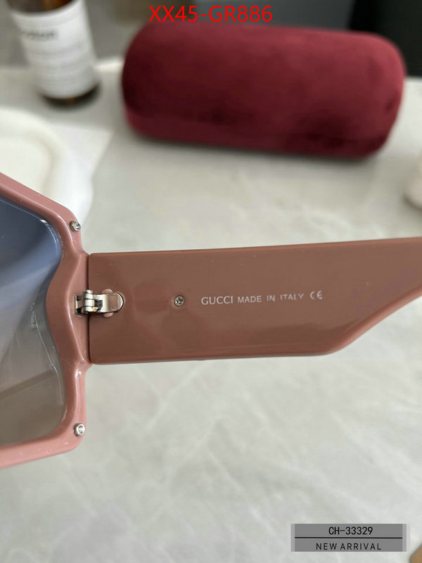 Glasses-Gucci,buy top high quality replica , ID: GR886,$: 45USD