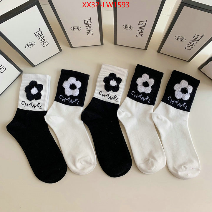 Sock-Chanel,7 star collection , ID: LW1593,$: 32USD