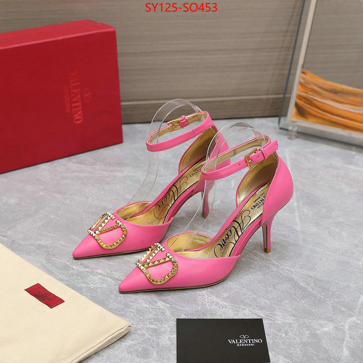 Women Shoes-Valentino,aaaaa+ class replica , ID: SO453,$: 125USD