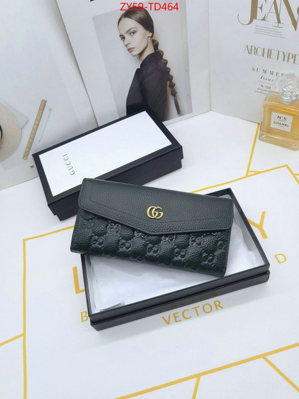 Gucci Bags(4A)-Wallet-,ID: TD464,$: 59USD