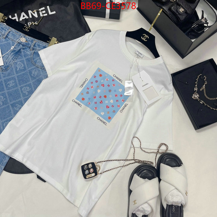 Clothing-Chanel,brand designer replica ,ID: CE3578,$: 69USD