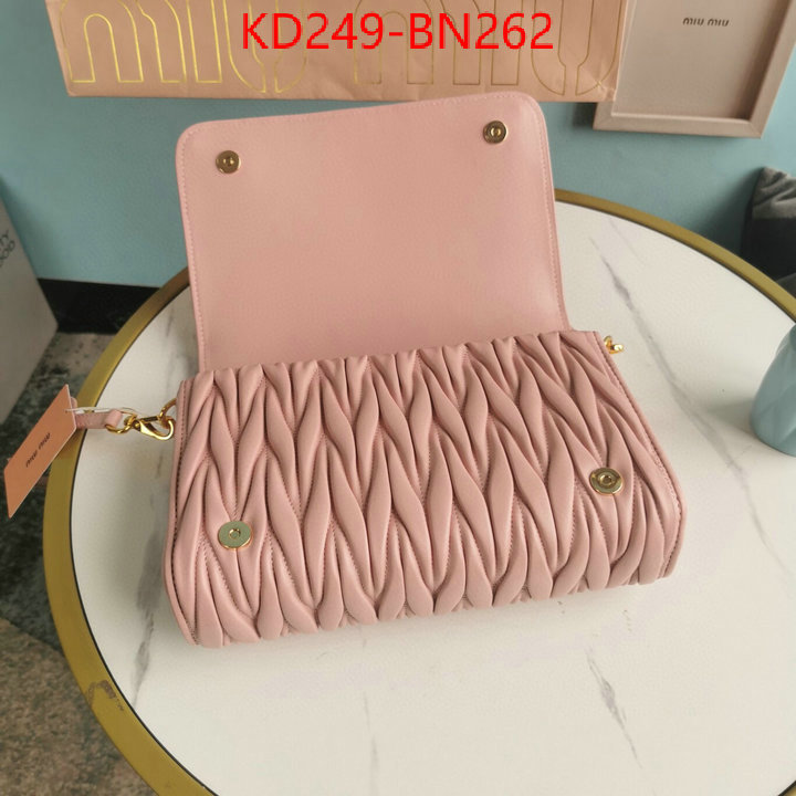 Miu Miu Bags(TOP)-Diagonal-,how quality ,ID: BN262,$: 249USD