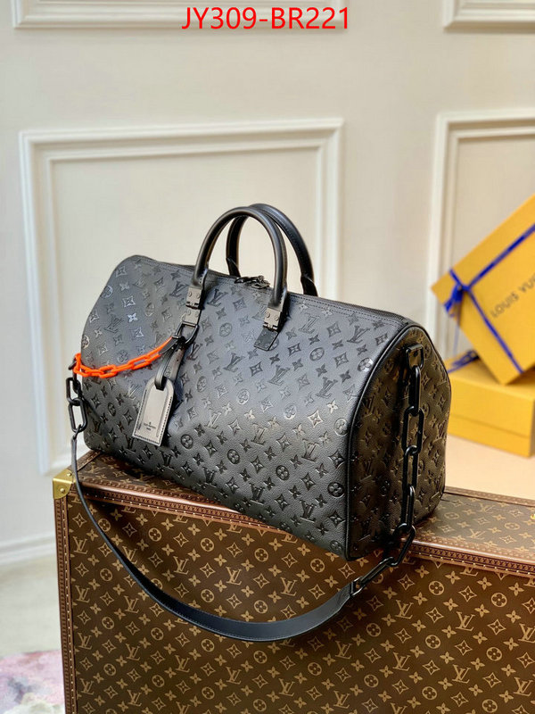 LV Bags(TOP)-Keepall BandouliRe 45-50-,ID: BR221,$: 309USD