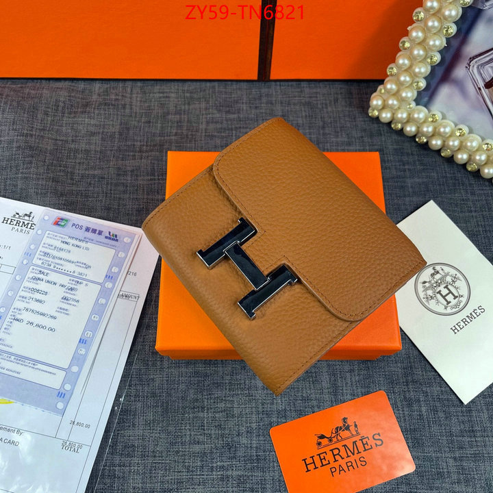 Hermes Bags(4A)-Wallet-,we curate the best ,ID: TN6821,$: 59USD