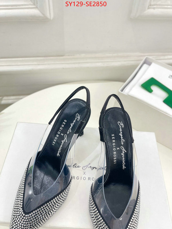 Women Shoes-Sergio Rossi,top sale ,luxury fashion replica designers , ID: SE2850,$: 129USD