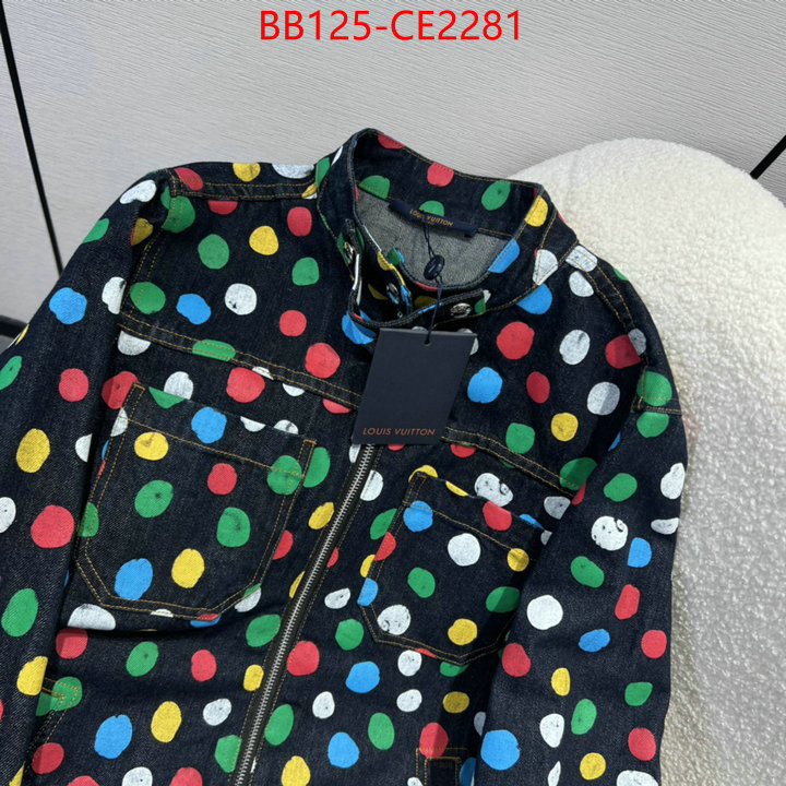 Clothing-LV,highest quality replica , ID: CE2281,$: 125USD