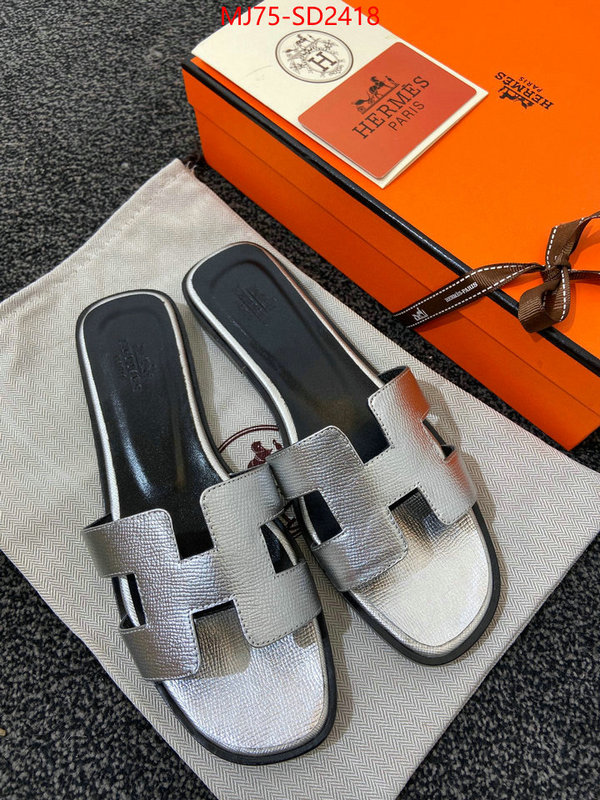 Women Shoes-Hermes,online china , ID: SD2418,$: 75USD