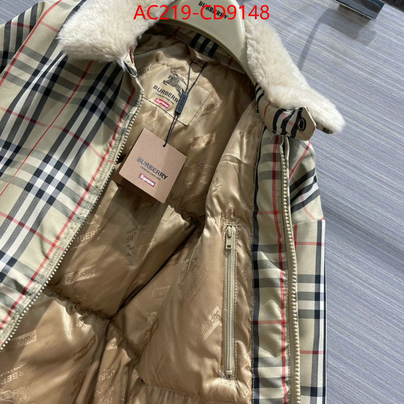 Down jacket Women-Burberry,buy aaaaa cheap , ID: CD9148,$: 219USD