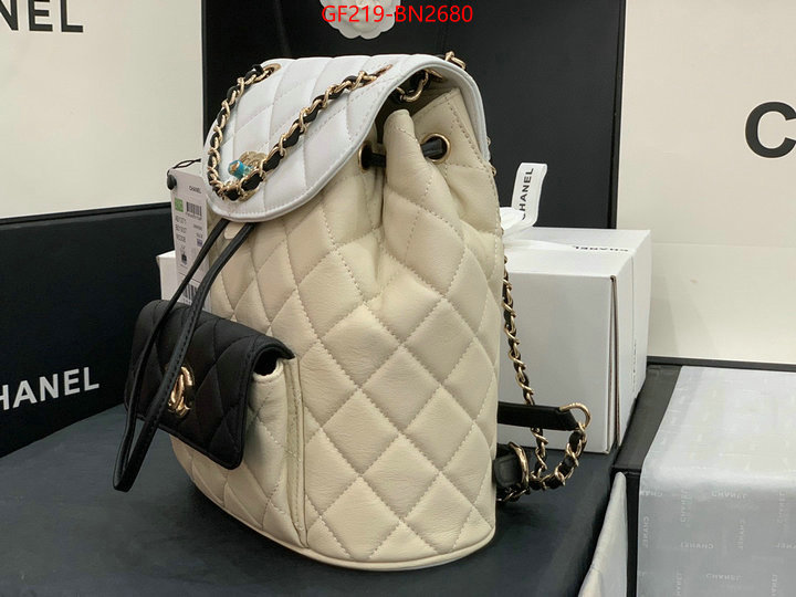 Chanel Bags(TOP)-Backpack-,ID: BN2680,$: 219USD