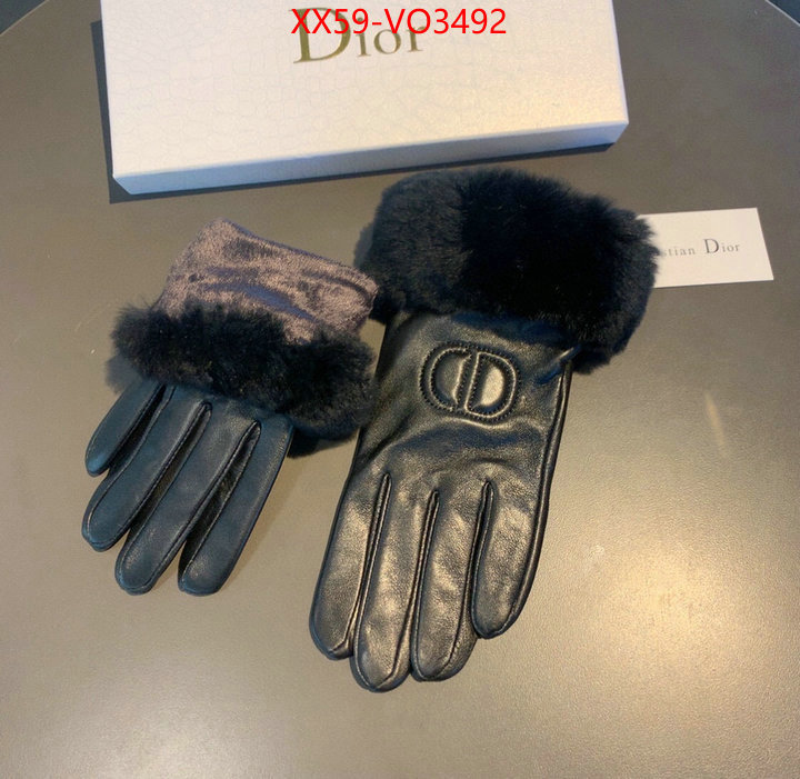 Gloves-Dior,cheap replica , ID: VO3492,$: 59USD