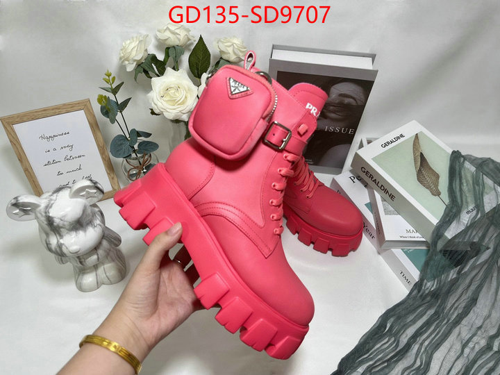 Women Shoes-Prada,what is top quality replica , ID: SD9707,$: 135USD