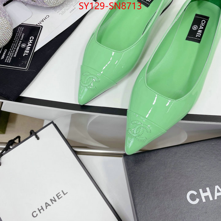 Women Shoes-Chanel,website to buy replica , ID: SN8713,$: 129USD