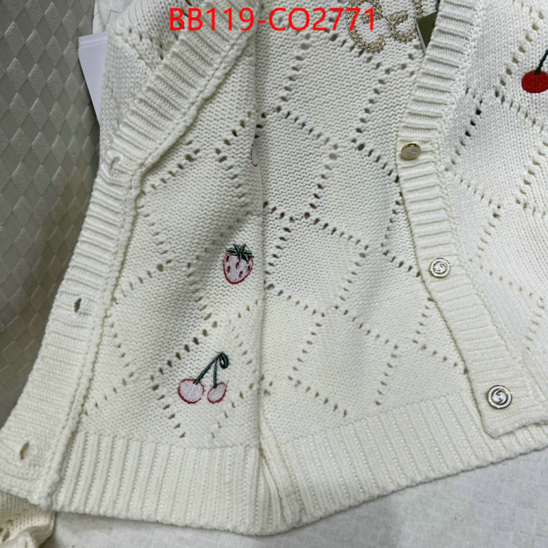 Clothing-Gucci,wholesale designer shop , ID: CO2771,$: 119USD