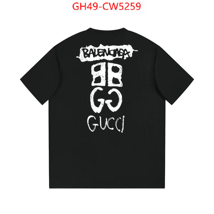 Clothing-Gucci,where to find the best replicas , ID: CW5259,$: 49USD