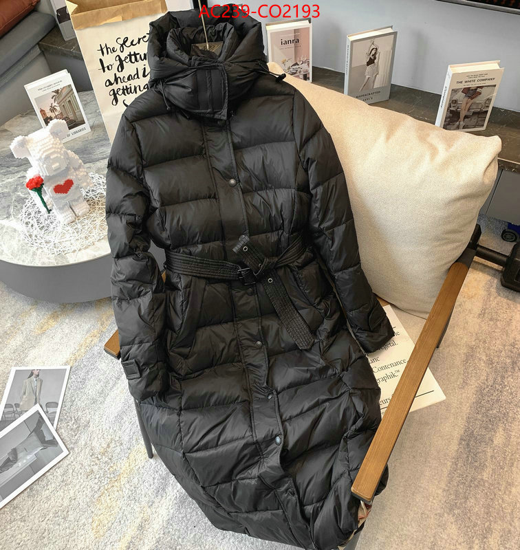 Down jacket Women-Burberry,designer high replica , ID: CO2193,$: 239USD