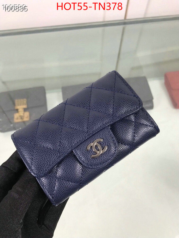 Chanel Bags(TOP)-Wallet-,ID: TN378,$: 55USD