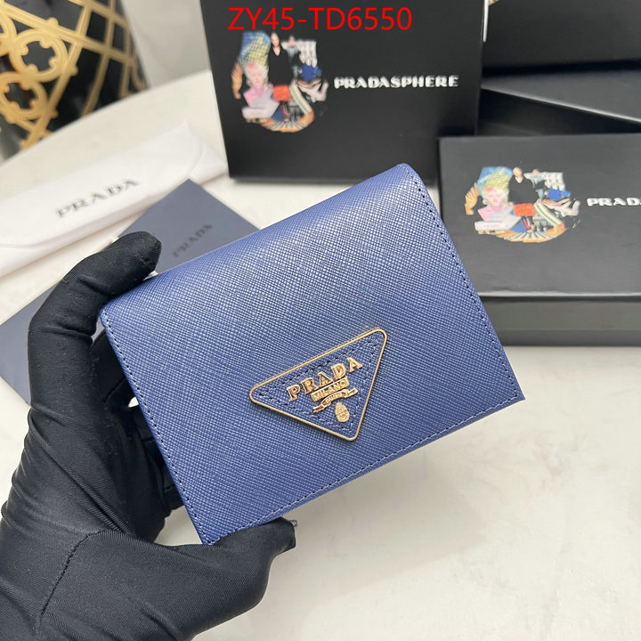 Prada Bags(4A)-Wallet,best like ,ID: TD6550,$: 45USD