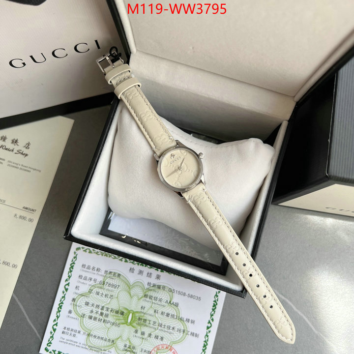 Watch(4A)-Gucci,best quality replica ,ID: WW3795,$: 119USD