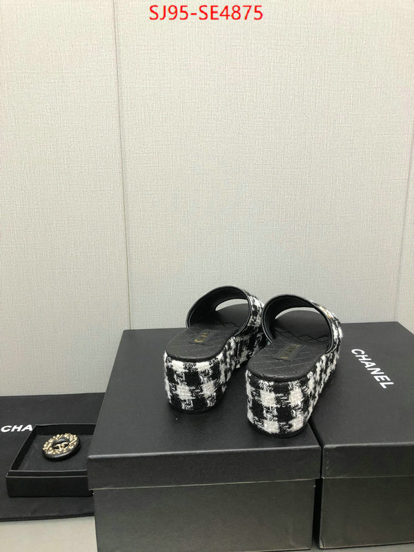 Women Shoes-Chanel,replica us , ID: SE4875,$: 95USD