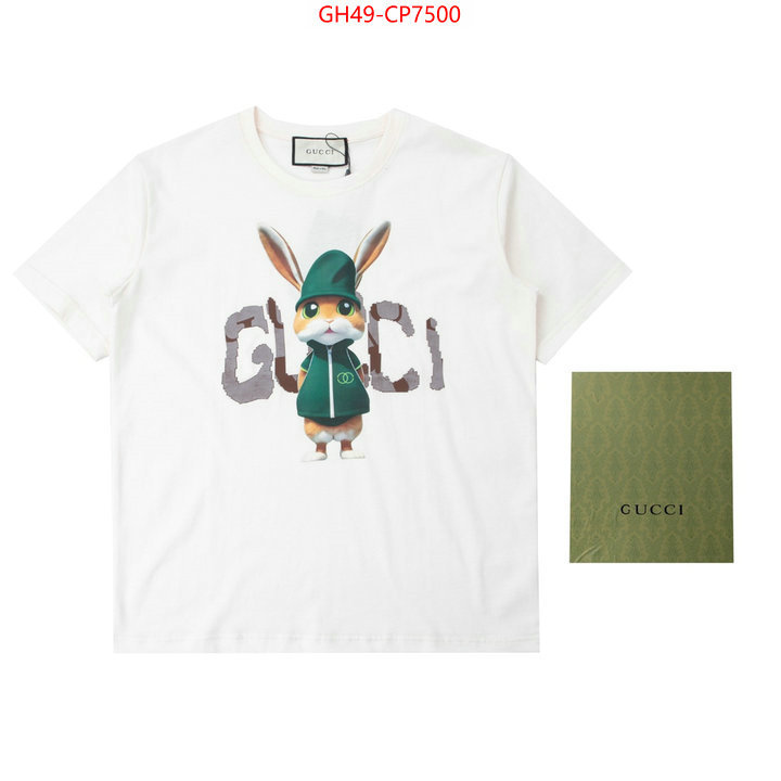 Clothing-Gucci,first copy , ID: CP7500,$: 49USD