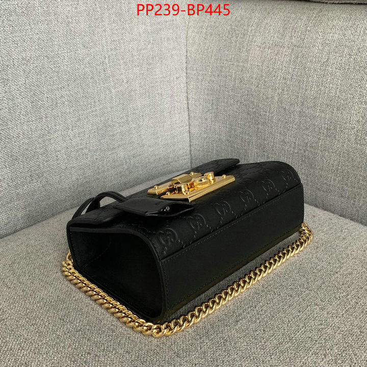 Gucci Bags(TOP)-Padlock-,how to find designer replica ,ID: BP445,$:239USD