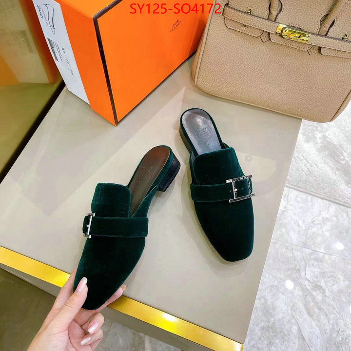 Women Shoes-Hermes,1:1 replica wholesale , ID: SO4172,$: 125USD