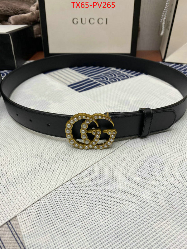 Belts-Gucci,top quality fake , ID: PV265,$:65USD