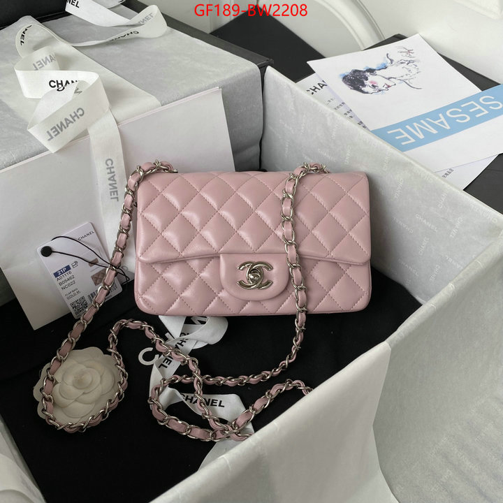 Chanel Bags(TOP)-Diagonal-,ID: BW2208,$: 189USD