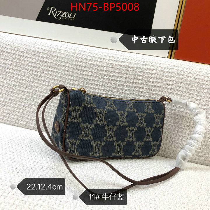 CELINE Bags(4A)-Diagonal,the best quality replica ,ID: BP5008,$: 75USD