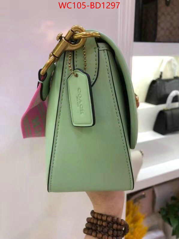 Coach Bags(4A)-Diagonal,top sale ,ID: BD1297,$: 105USD