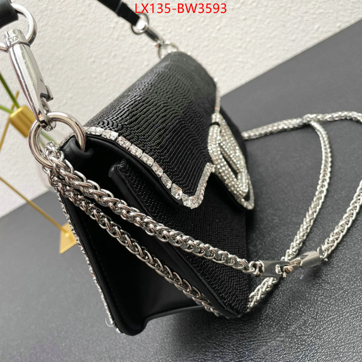 Valentino Bags(4A)-LOC-V Logo ,best designer replica ,ID: BW3593,$: 135USD