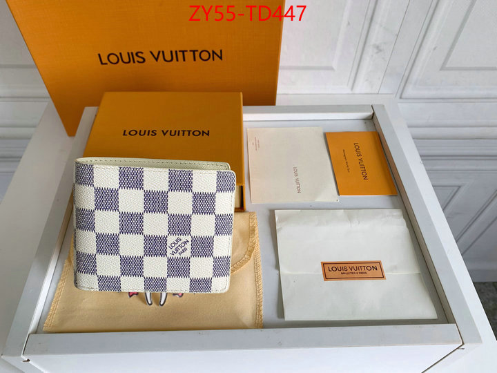 LV Bags(4A)-Wallet,ID: TD447,$: 55USD