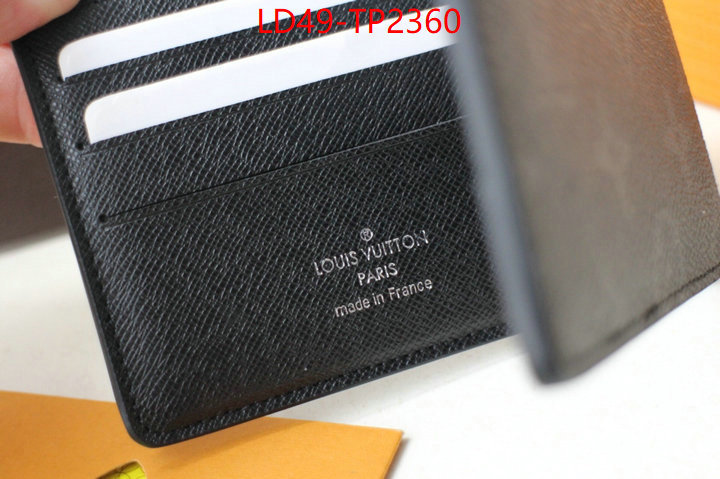 LV Bags(TOP)-Wallet,ID: TP2360,$: 49USD