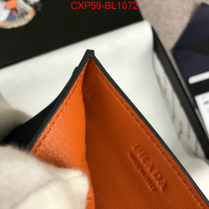 Prada Bags(TOP)-Wallet,ID: BL1072,$: 59USD